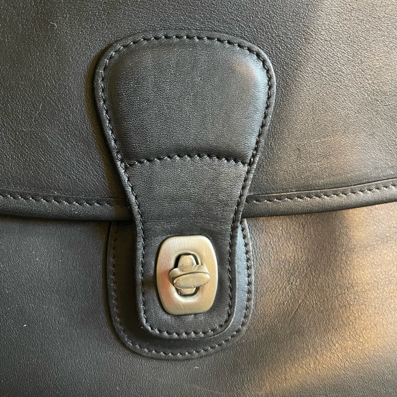 COACH Briefcase -Beekman Black Leather Genuine - Picture 8 of 16